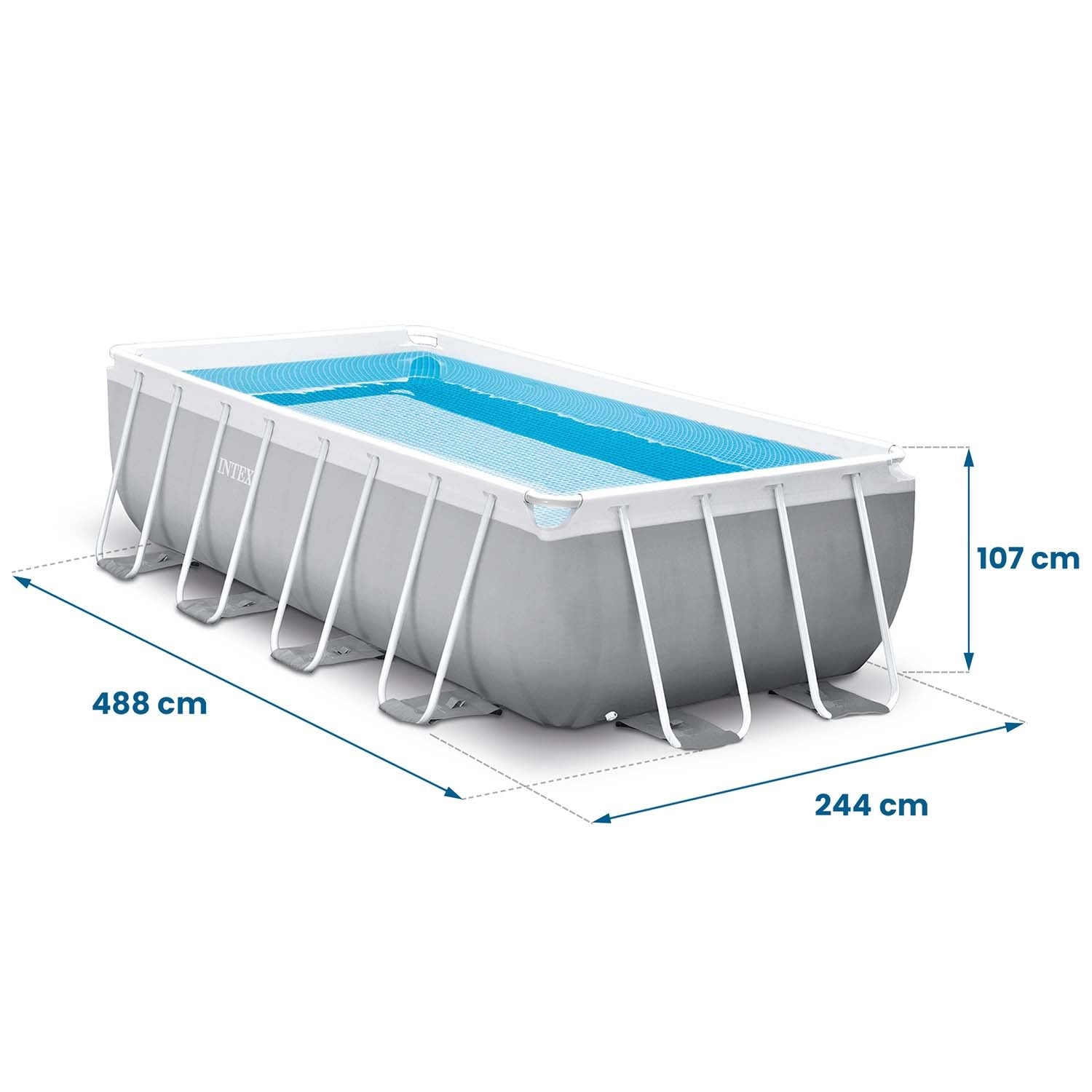 Tvarkaraštis baseinas 488x244x107cm 21v1 INTEX 26792