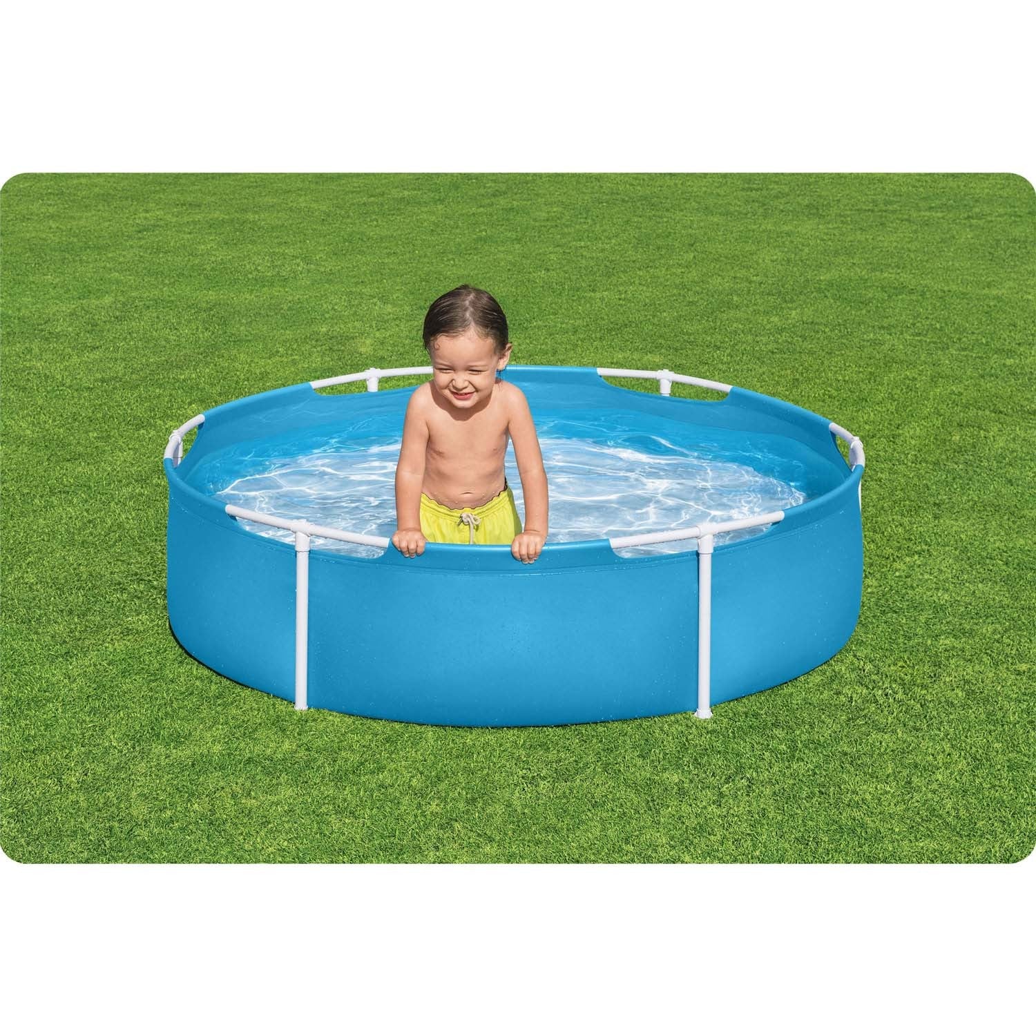 Stiklinis apvalius kūdikio baseinas 152 x 38 cm Bestway 56283