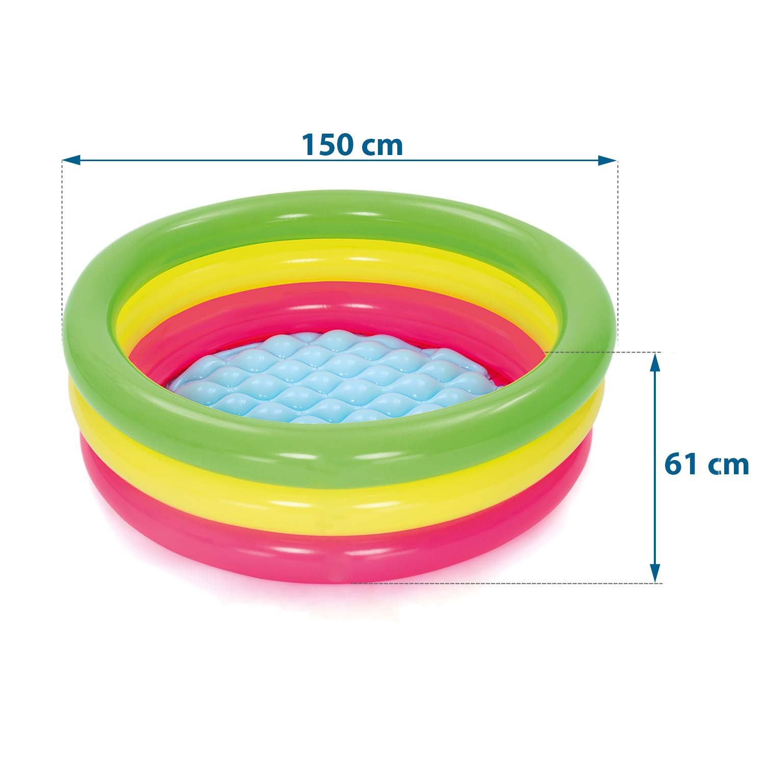 70 cm x 24 cm pučiamasis baseinas