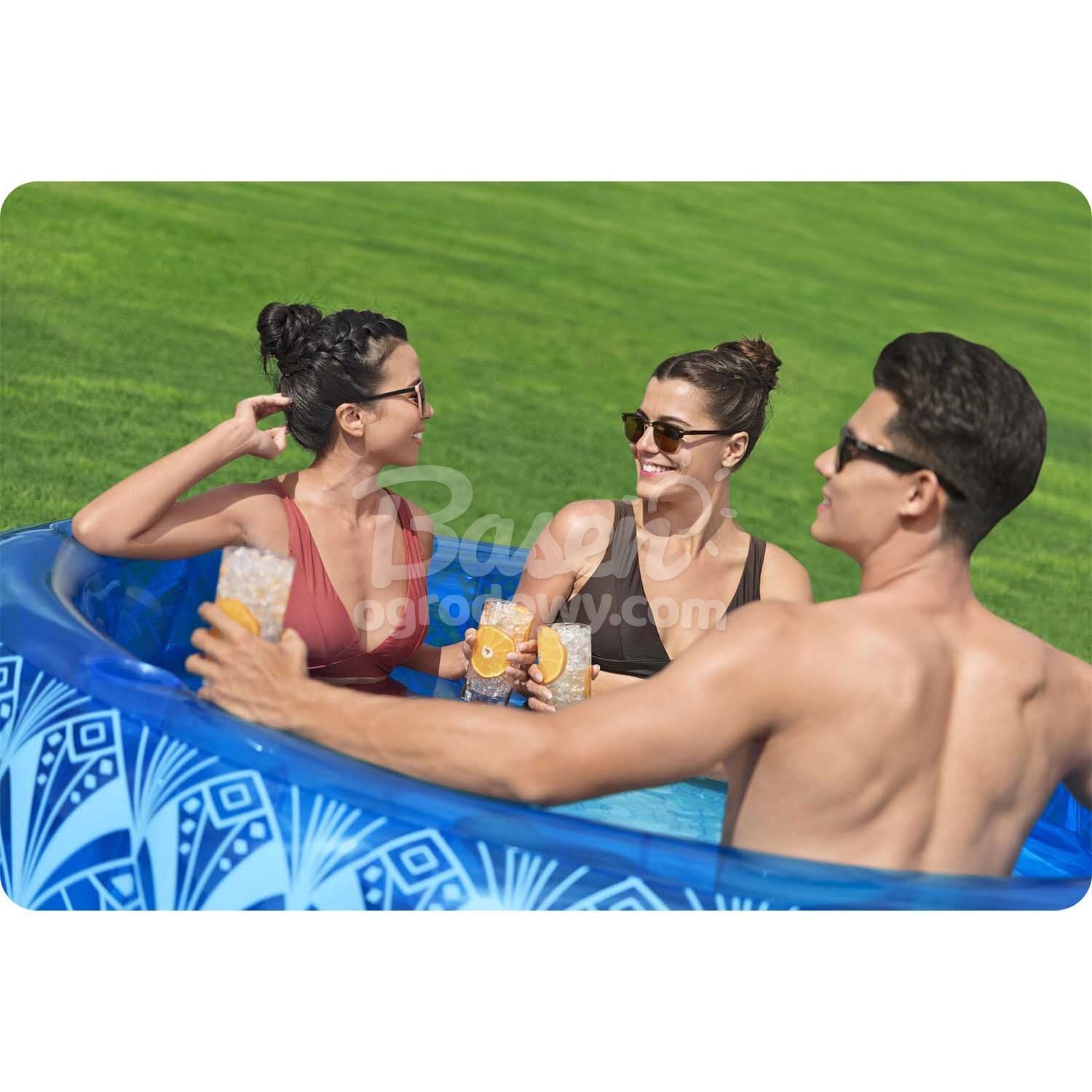 168x53cm Bestway 54479 vaikams skirtas pučiamasis baseinas