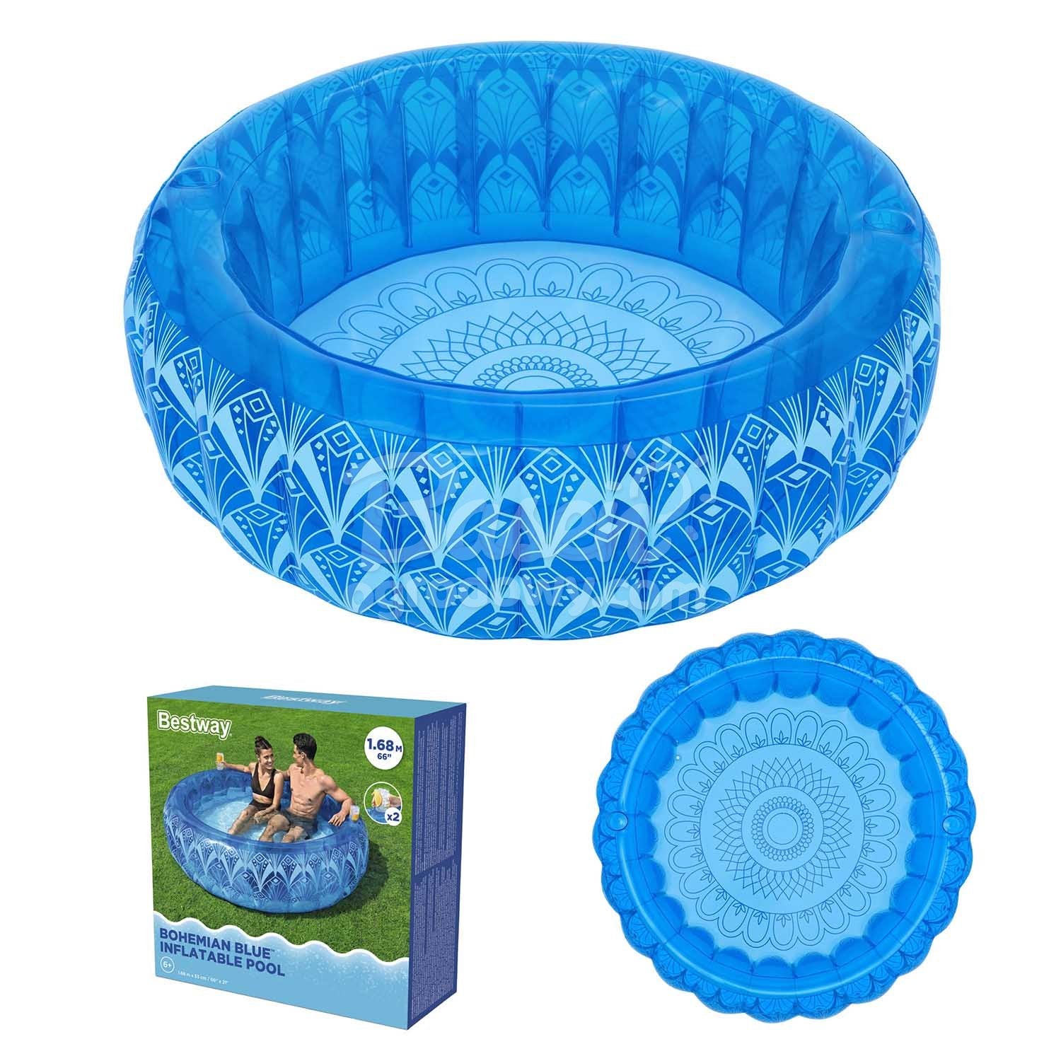 168x53cm Bestway 54479 vaikams skirtas pučiamasis baseinas