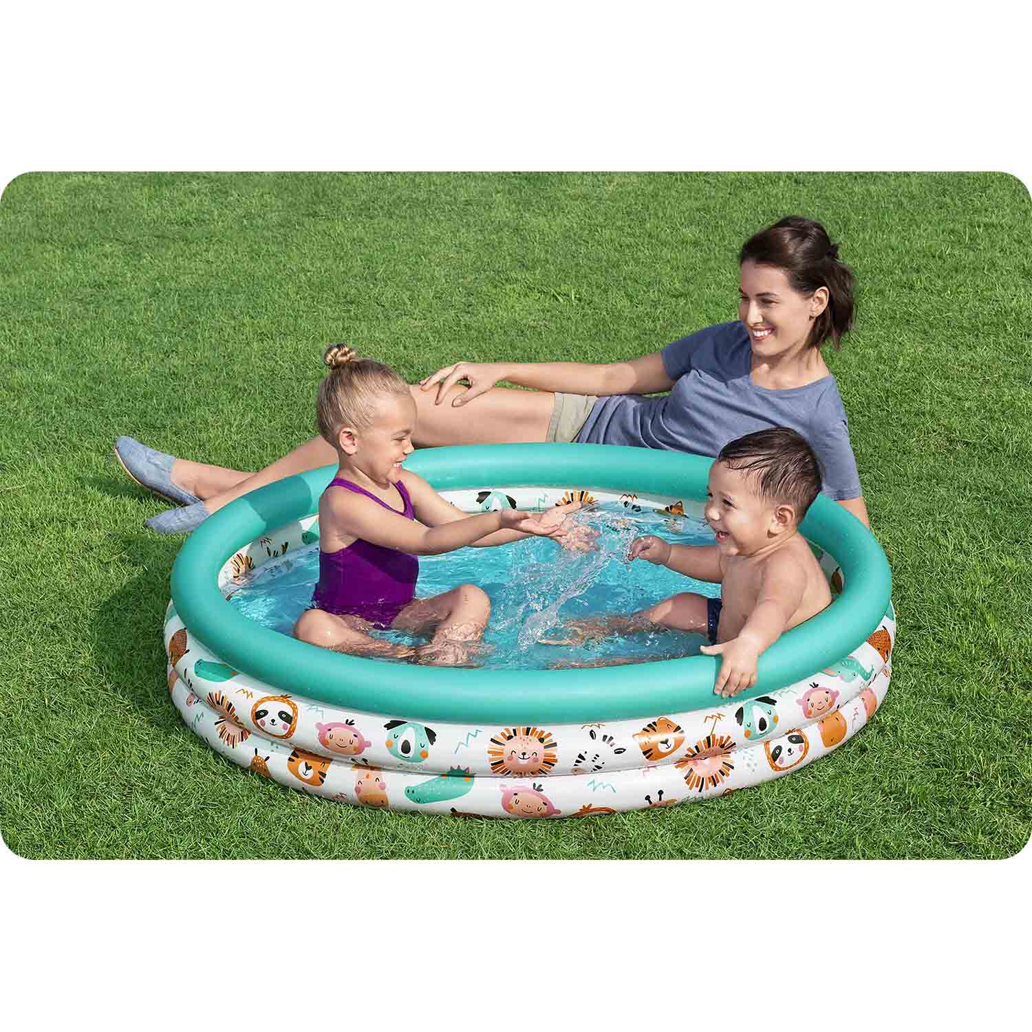 Vaikų džiovinamieji baseinai 122x25 cm Bestway 51226