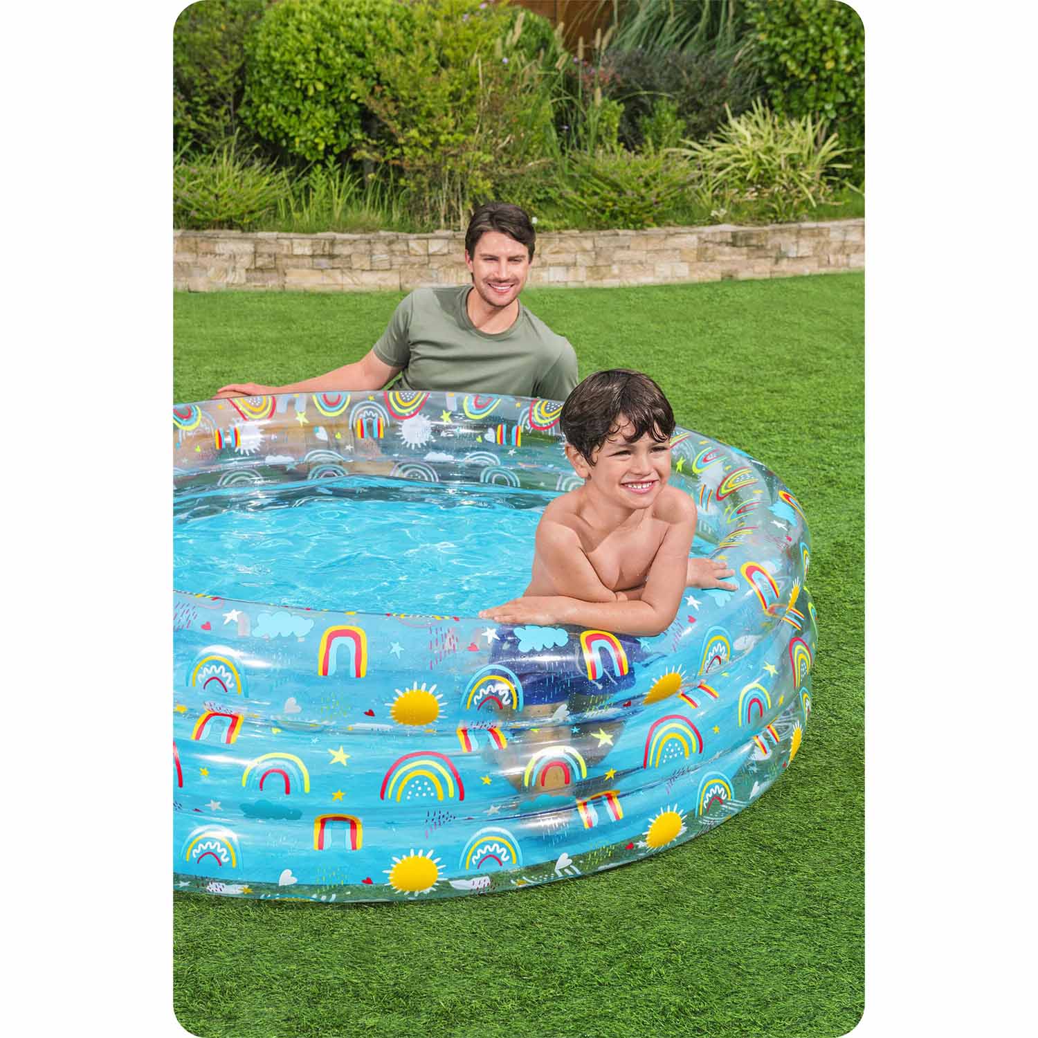 Vaikų pučiamasis baseinas 170x53 cm Bestway 51048
