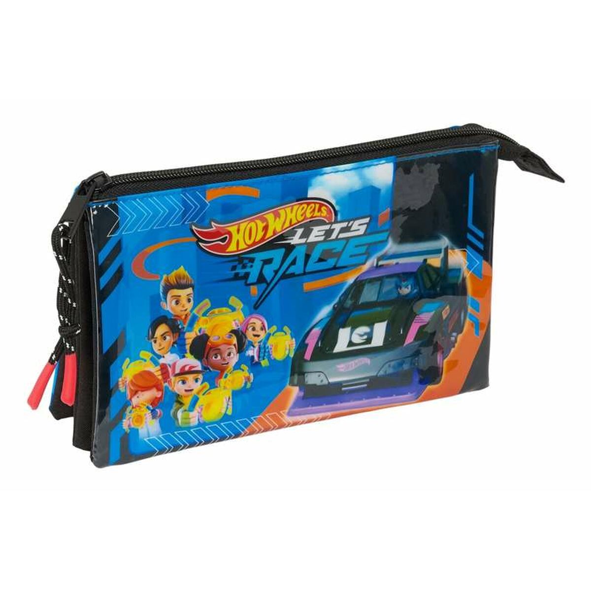 Trigubas penalas Hot Wheels Let'S Race 22 x 12 x 3 cm