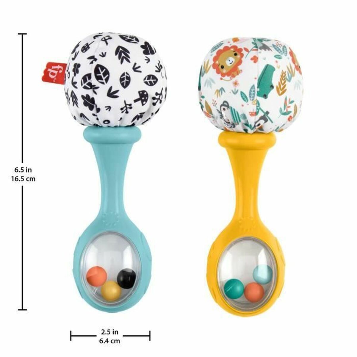 Čiulptukas Fisher Price MES PREMIERES MARACAS (2 vnt.)