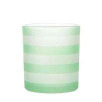 Yankee Candle Coastal Stripe Votive Green Holder