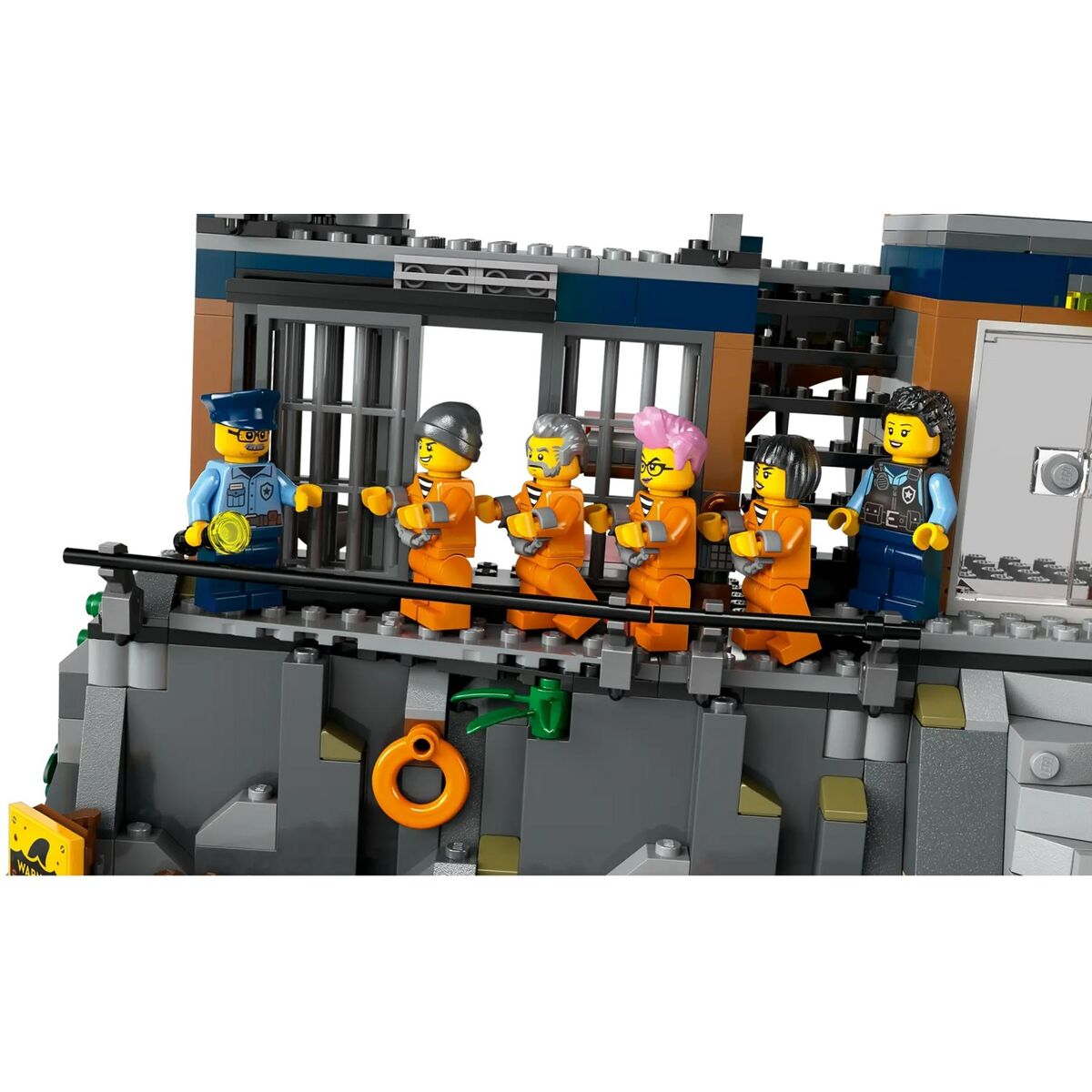 Statybos rinkinys Lego 60419 Police Station Island Spalvotas 980 Dalys