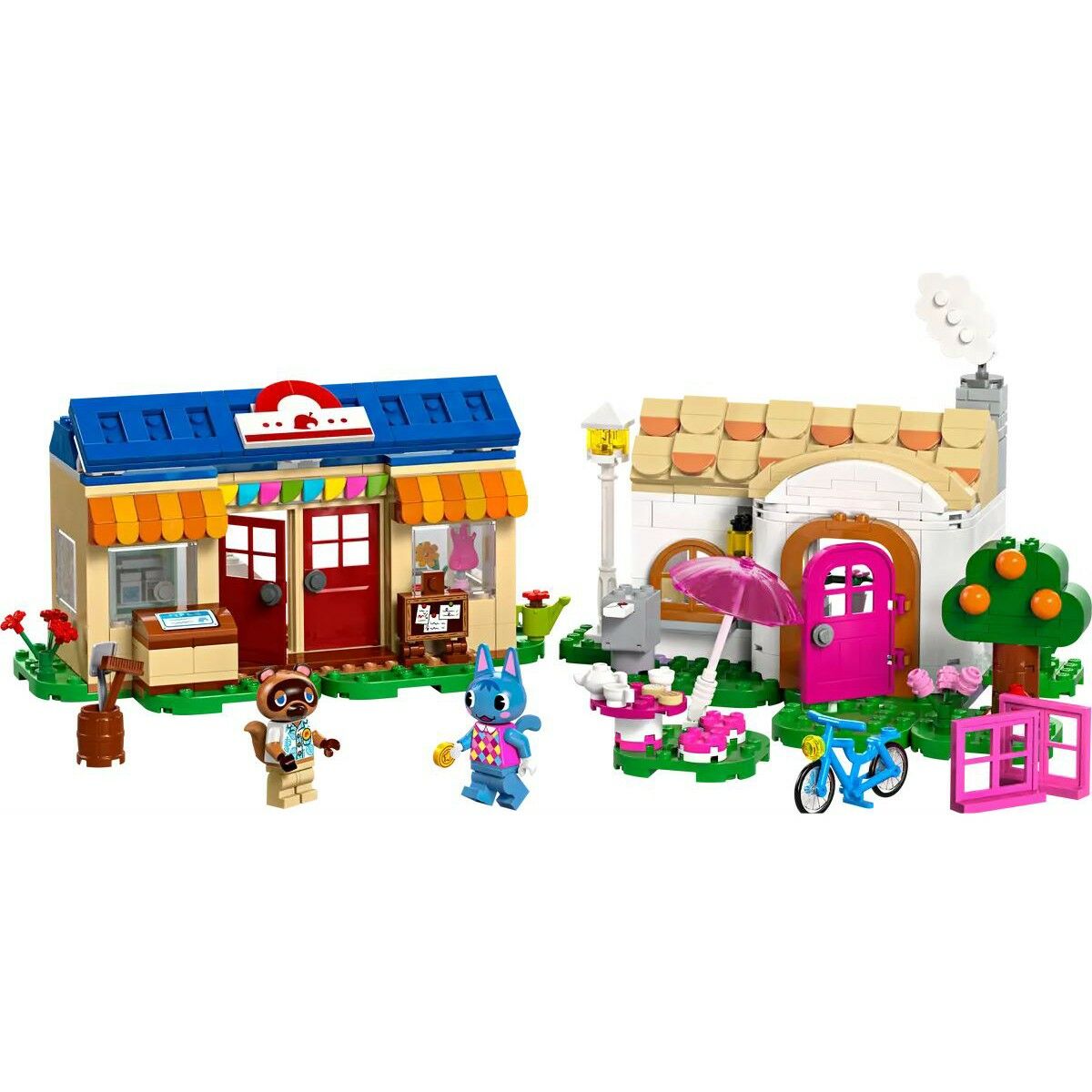 Statybos rinkinys Lego 77050 Nook's Shop & Rosie's House Spalvotas