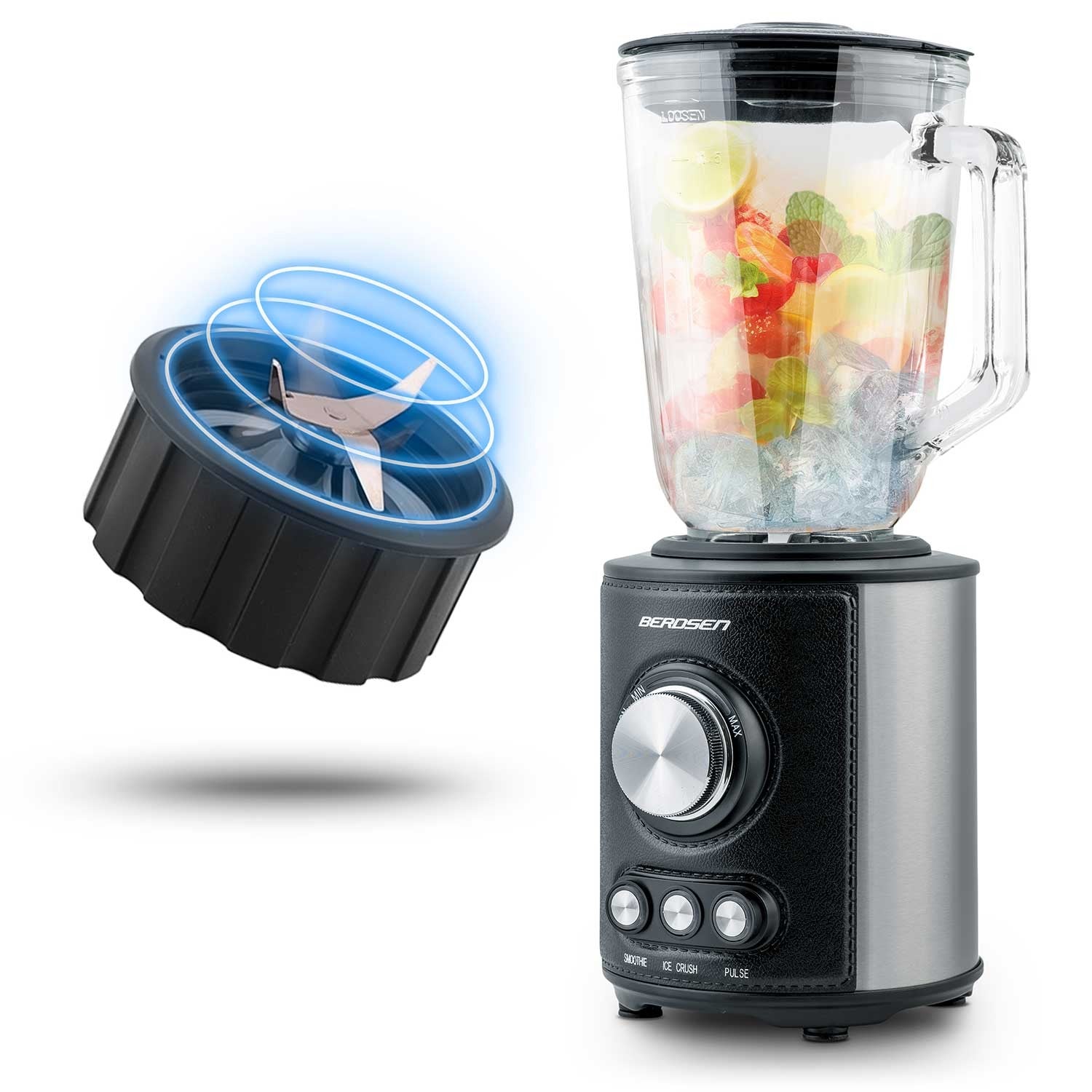 800 W BD-751 Berdsen juoda