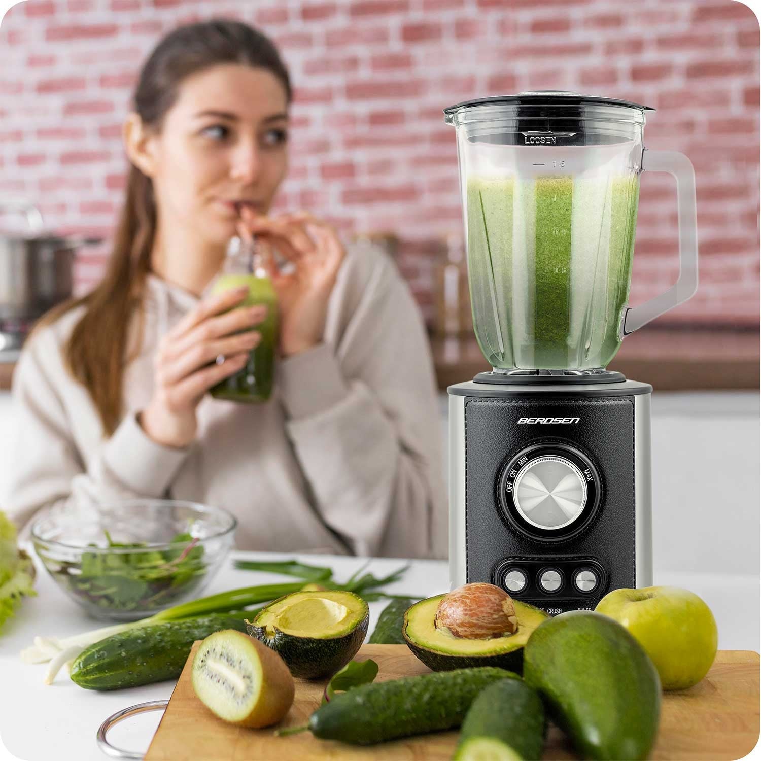 800 W BD-751 Berdsen juoda