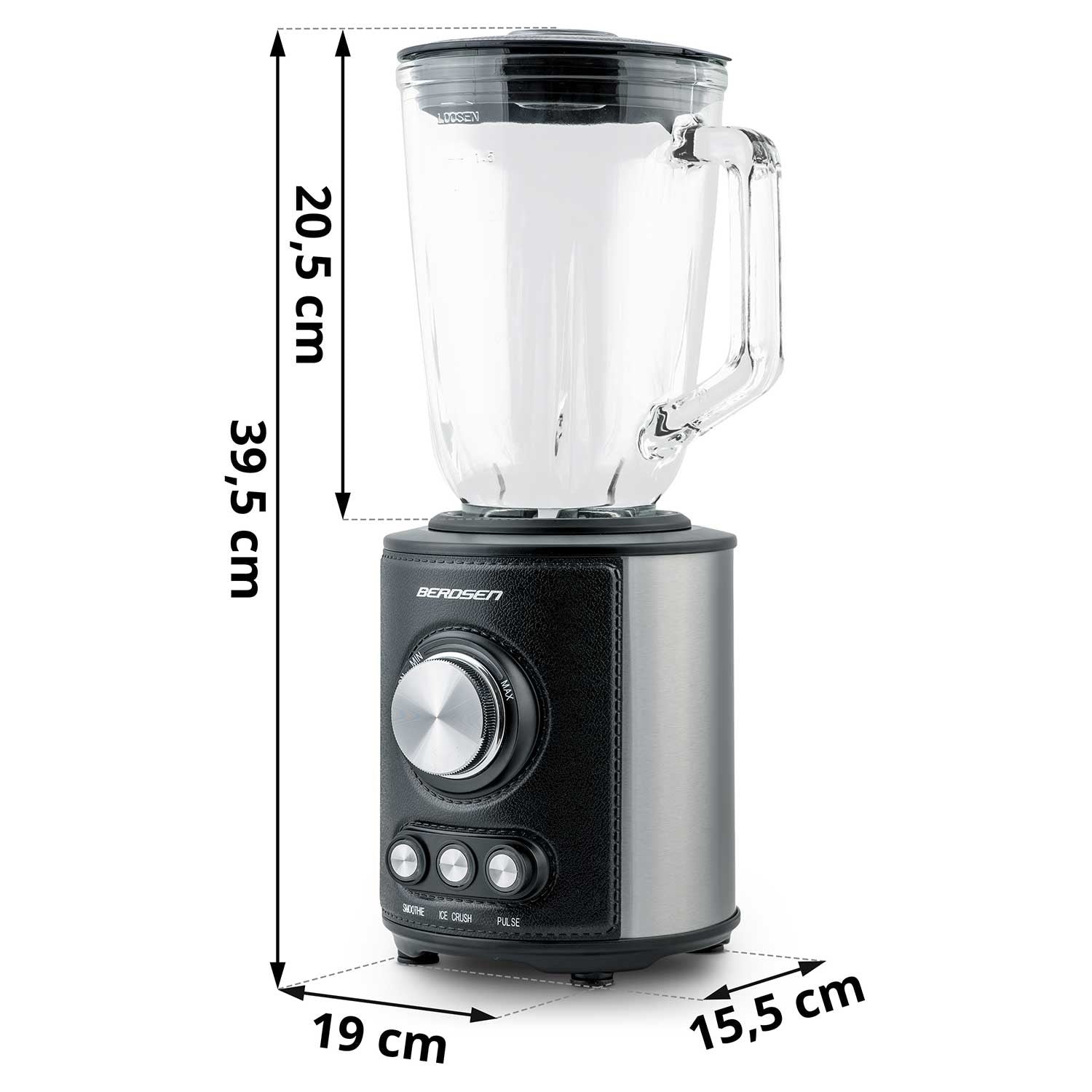 800 W BD-751 Berdsen juoda