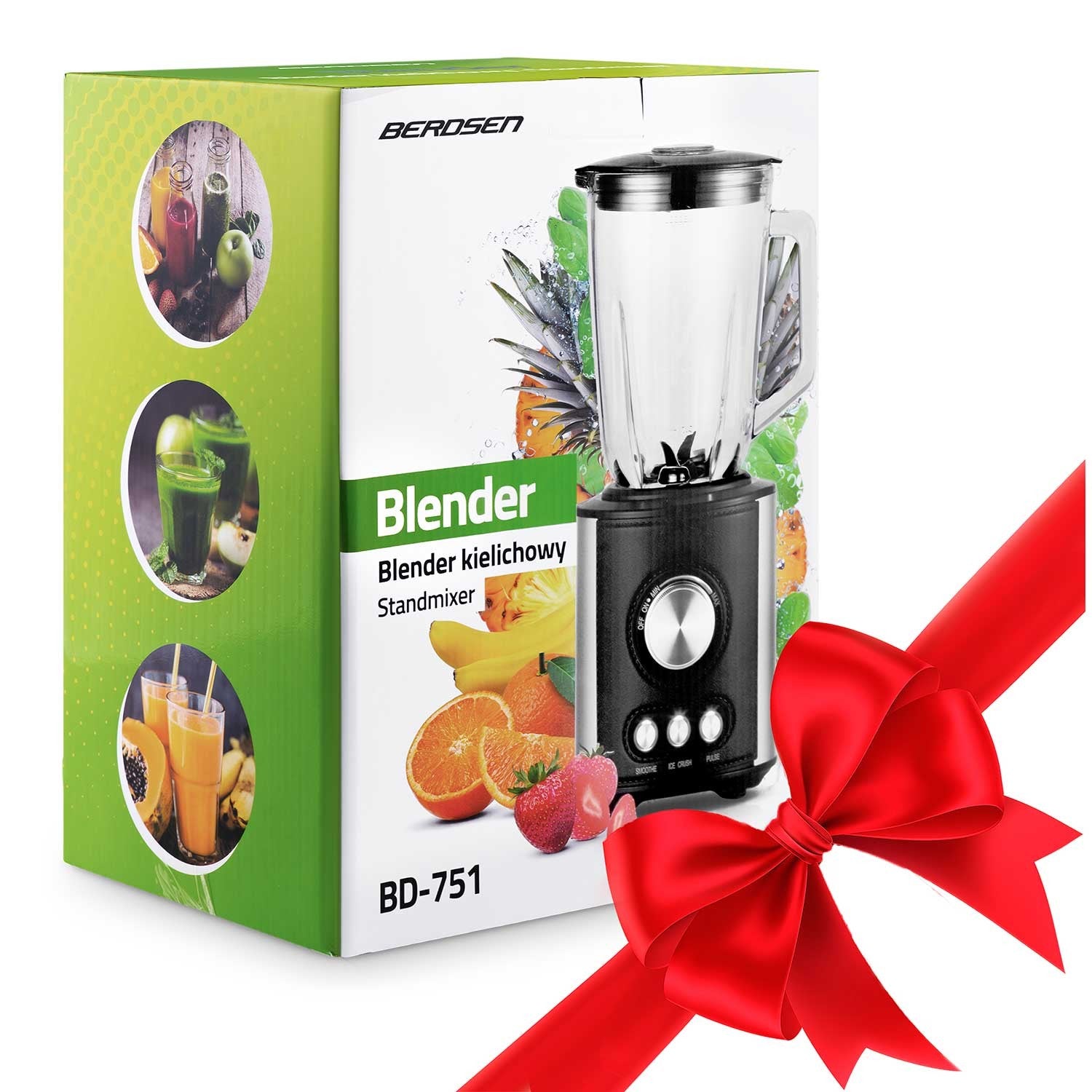 800 W BD-751 Berdsen juoda