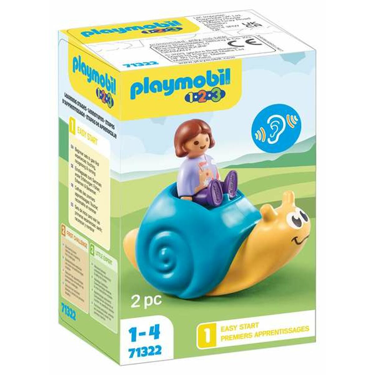 Playset Playmobil 71322 Sraigė 2 Dalys