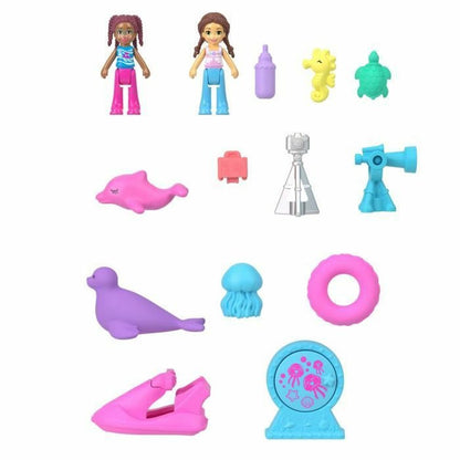 Lėlė kūdikis su priedais Polly Pocket Dolphin Rescue