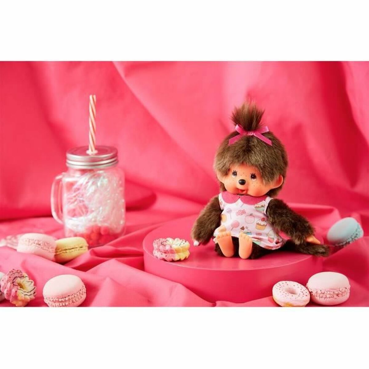 Pūkuotas žaislas Bandai Monchhichi 