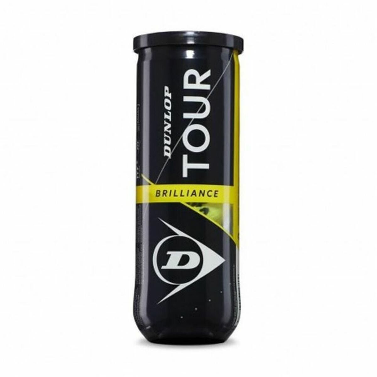 Teniso kamuoliai Brilliance Dunlop 601326 Geltona Juoda (3 pcs)