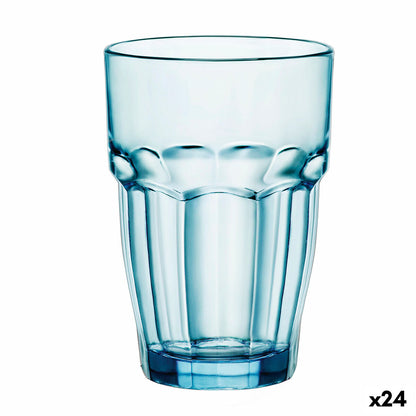 Stiklas Bormioli Rocco Rock Bar Mėlyna stiklas 370 ml (24 vnt.)