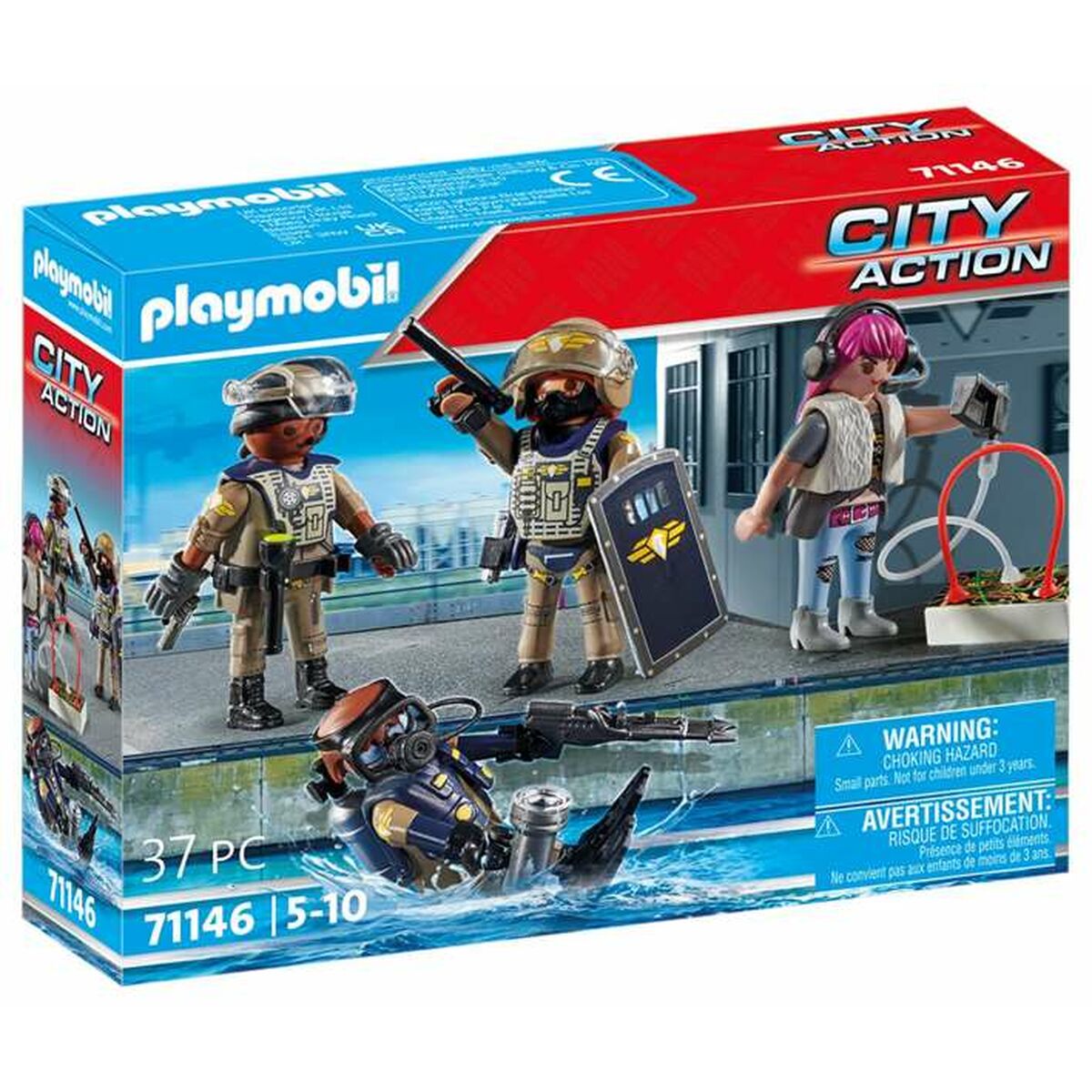 Playset Playmobil City Action 37 Dalys