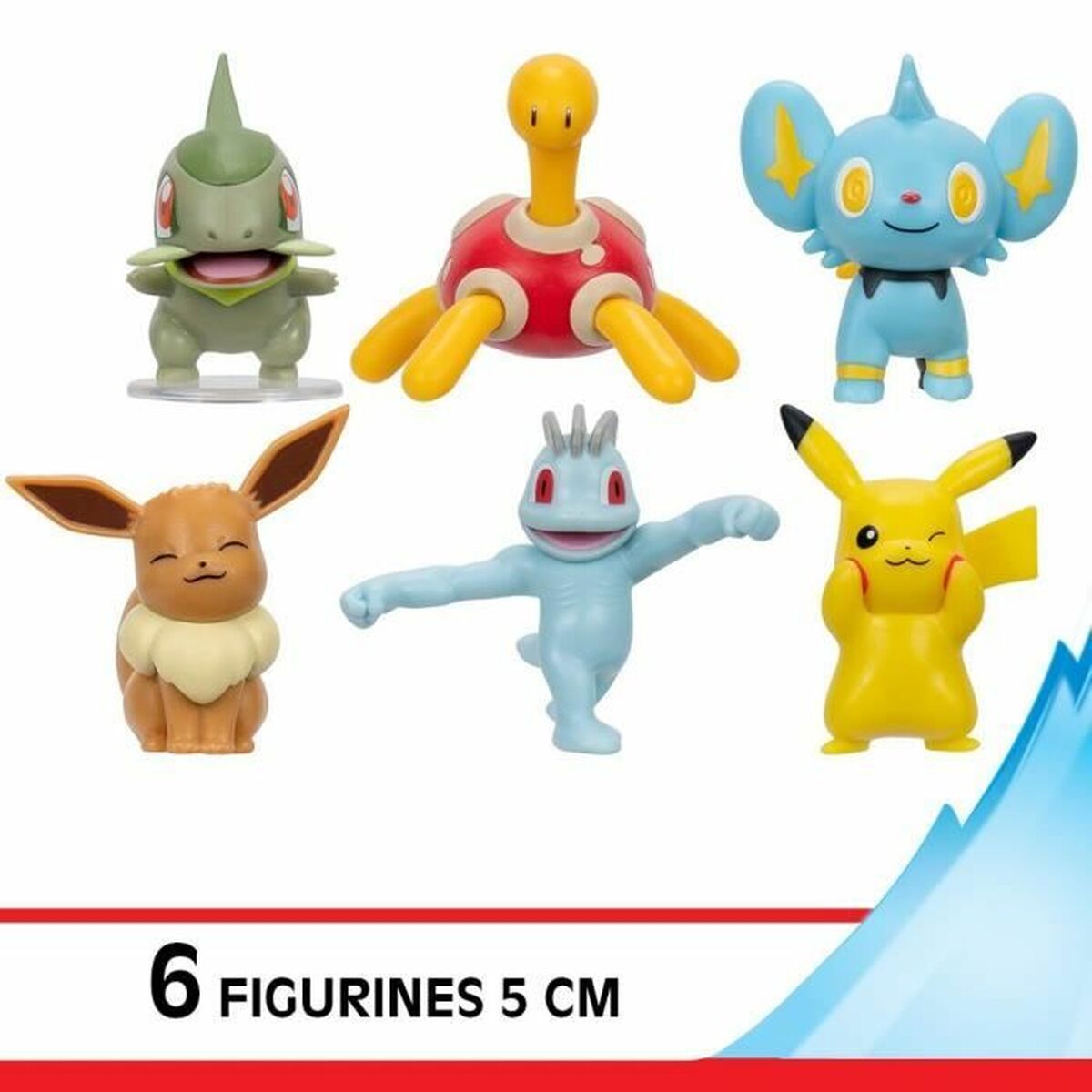 Figūrų rinkinys Pokémon JW3614 5 cm 6 Dalys