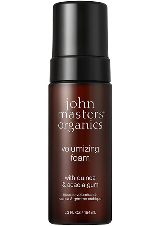 John Masters Organics tūrį suteikiančios putos su kvinoja ir akacijos derva 154ml