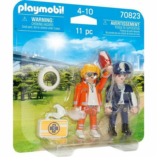 Playset Playmobil 70823 Doctor Policija 70823 (11 pcs)