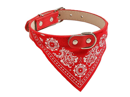 Šunų apykaklė su bandana šunims katėms l