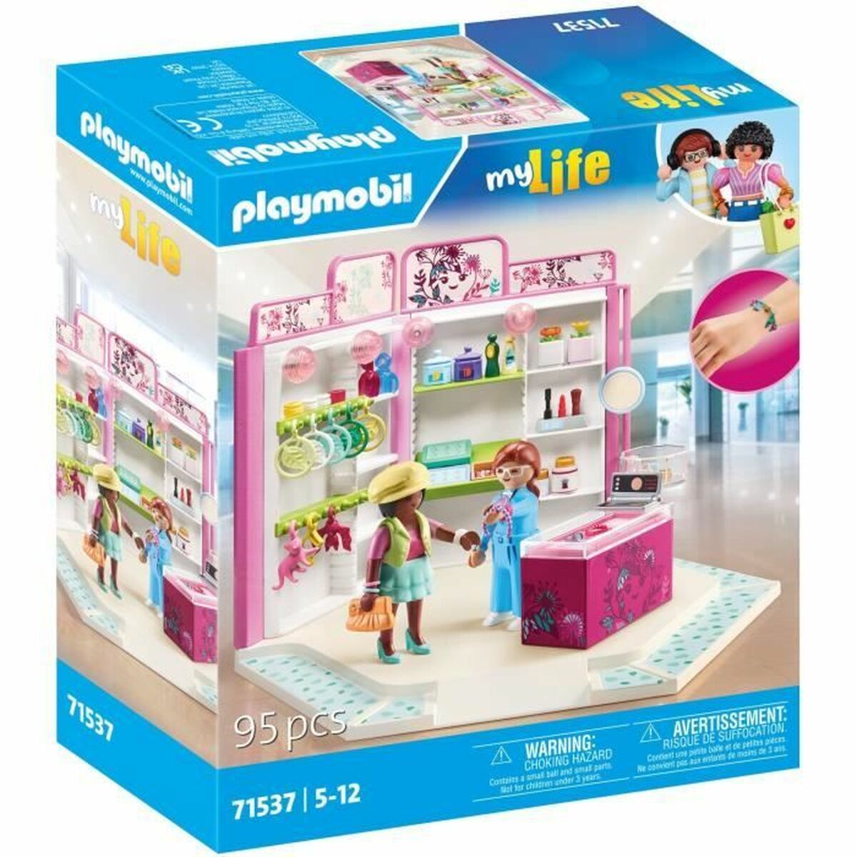 Playset Playmobil My Life 71537 Accessories Shop 95 Dalys