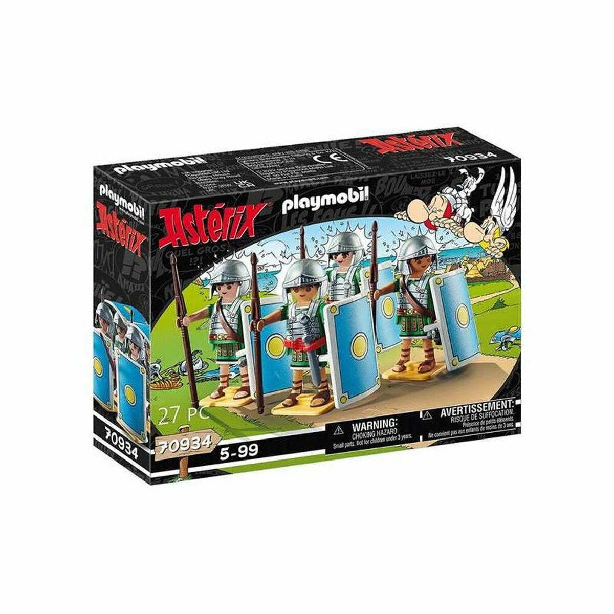 Playset Playmobil Roman Troop Astérix 70934 (27 pcs)