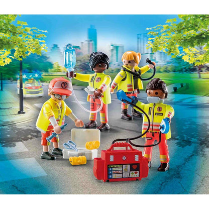 Playset Playmobil 71244 City Life Rescue Team 25 Dalys