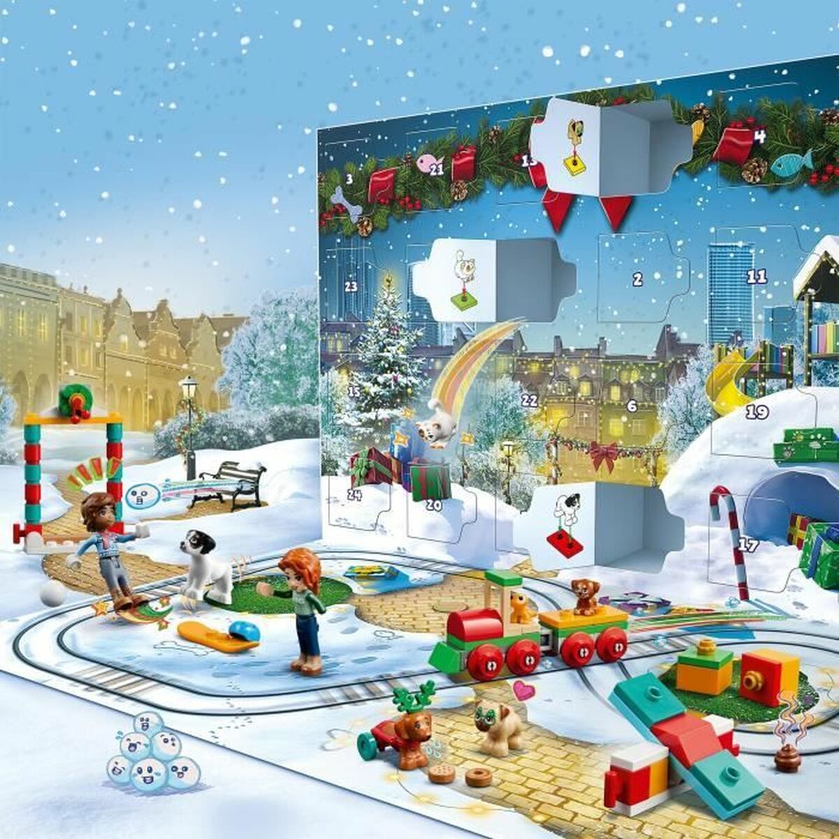 Statybos rinkinys Lego Friends 41758 Advent Calendar 2023 Spalvotas 231 piezas