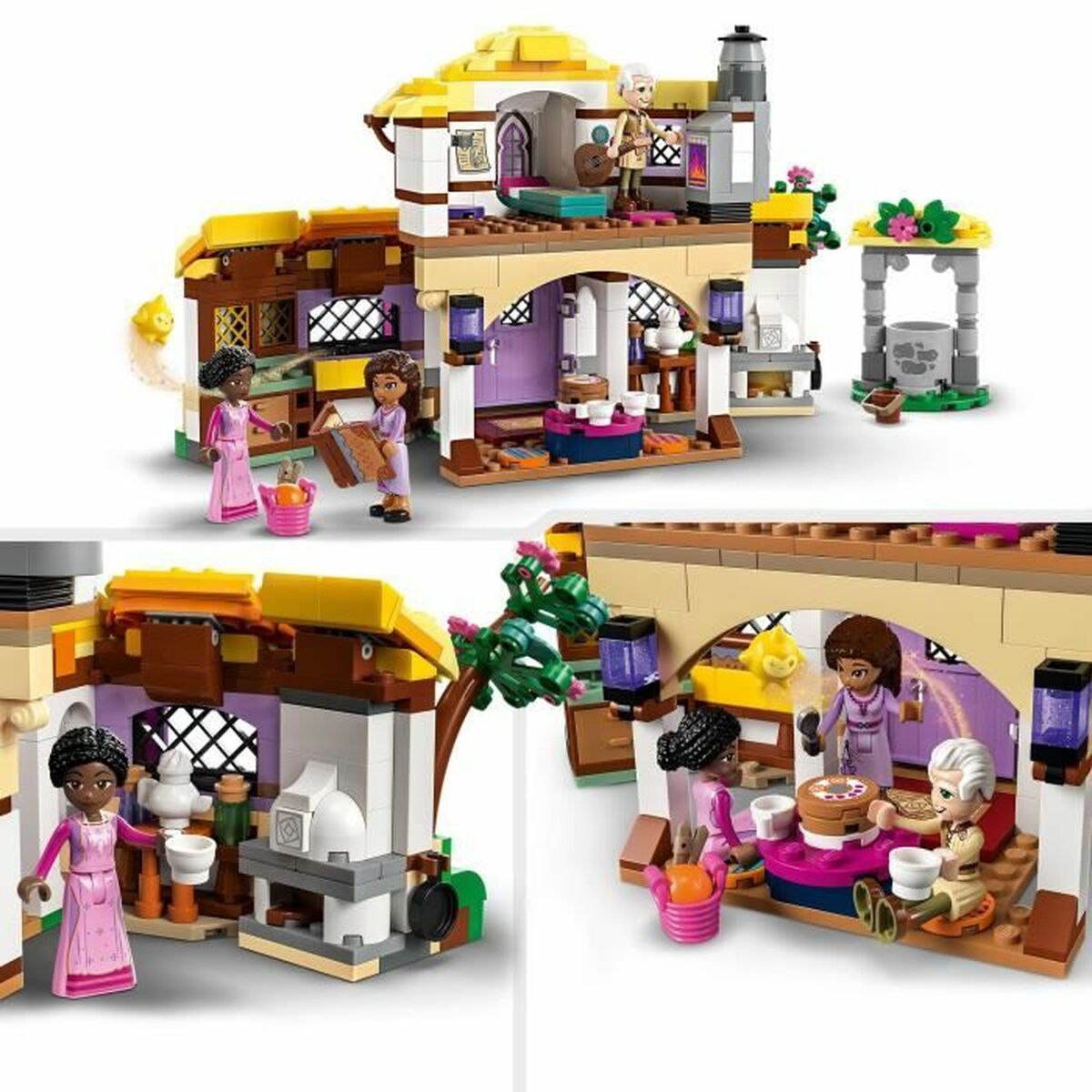 Statybos rinkinys Lego isney Wish 43231 Asha's Cottage Spalvotas