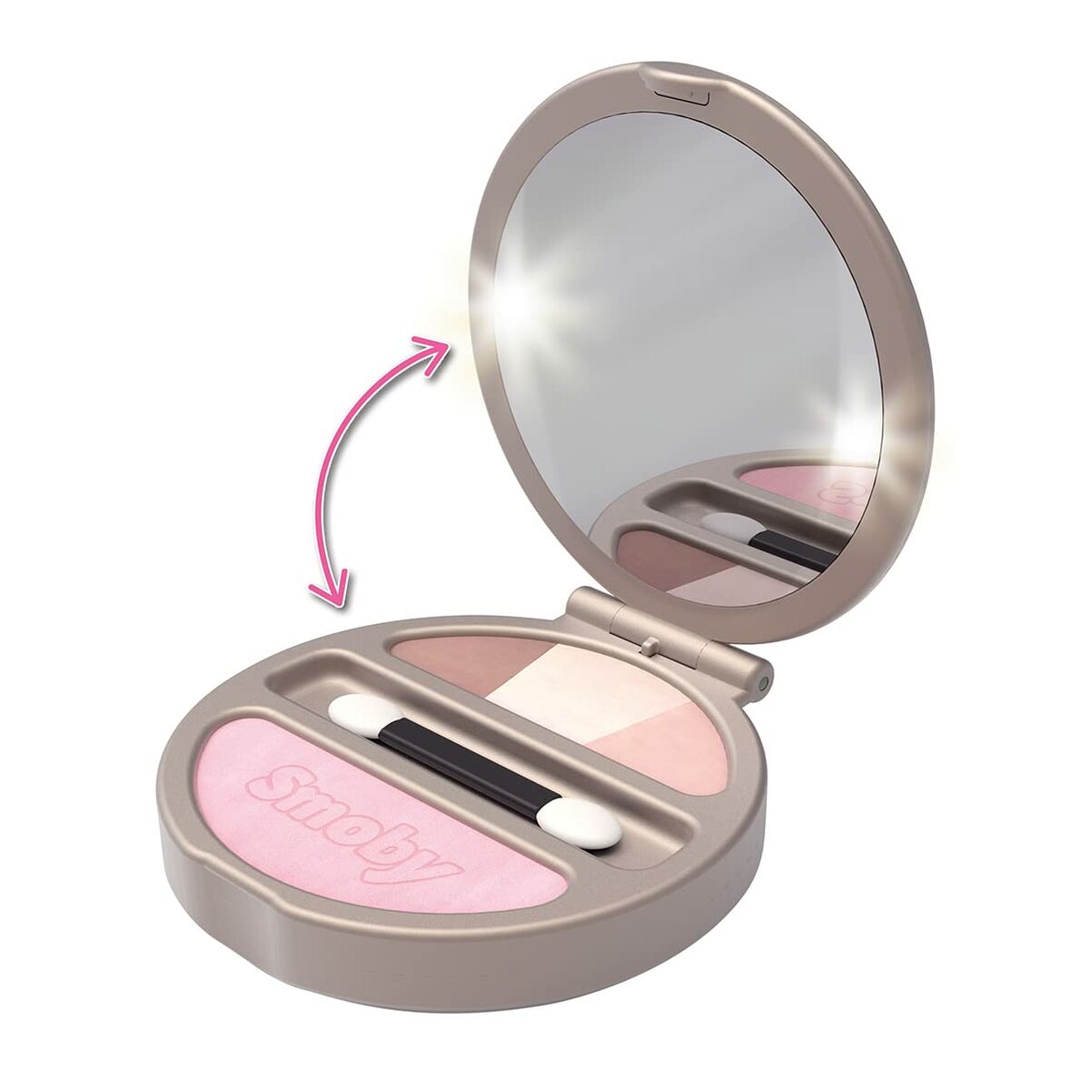 Vaikiškas makiažas Smoby My Beauty Powder Compact Pilka