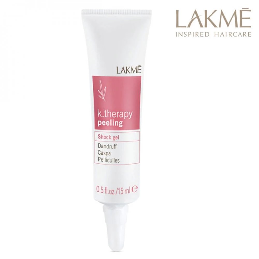 Lakme K.Therapy Peeling Shock gelis pleiskanojančiai galvos odai  6x15 ml