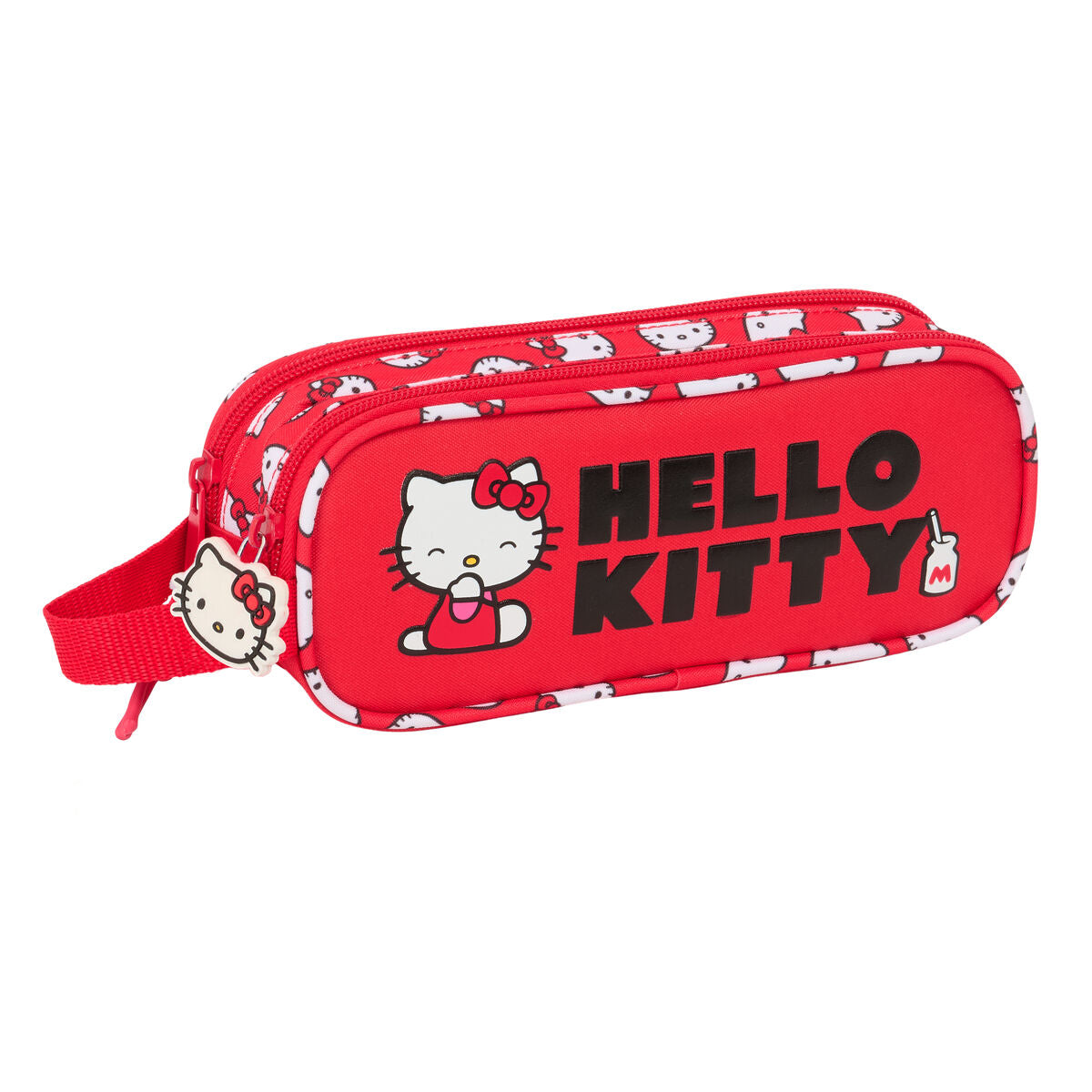 Krepšys Hello Kitty Iconic Balta Raudona 21 x 8 x 6 cm