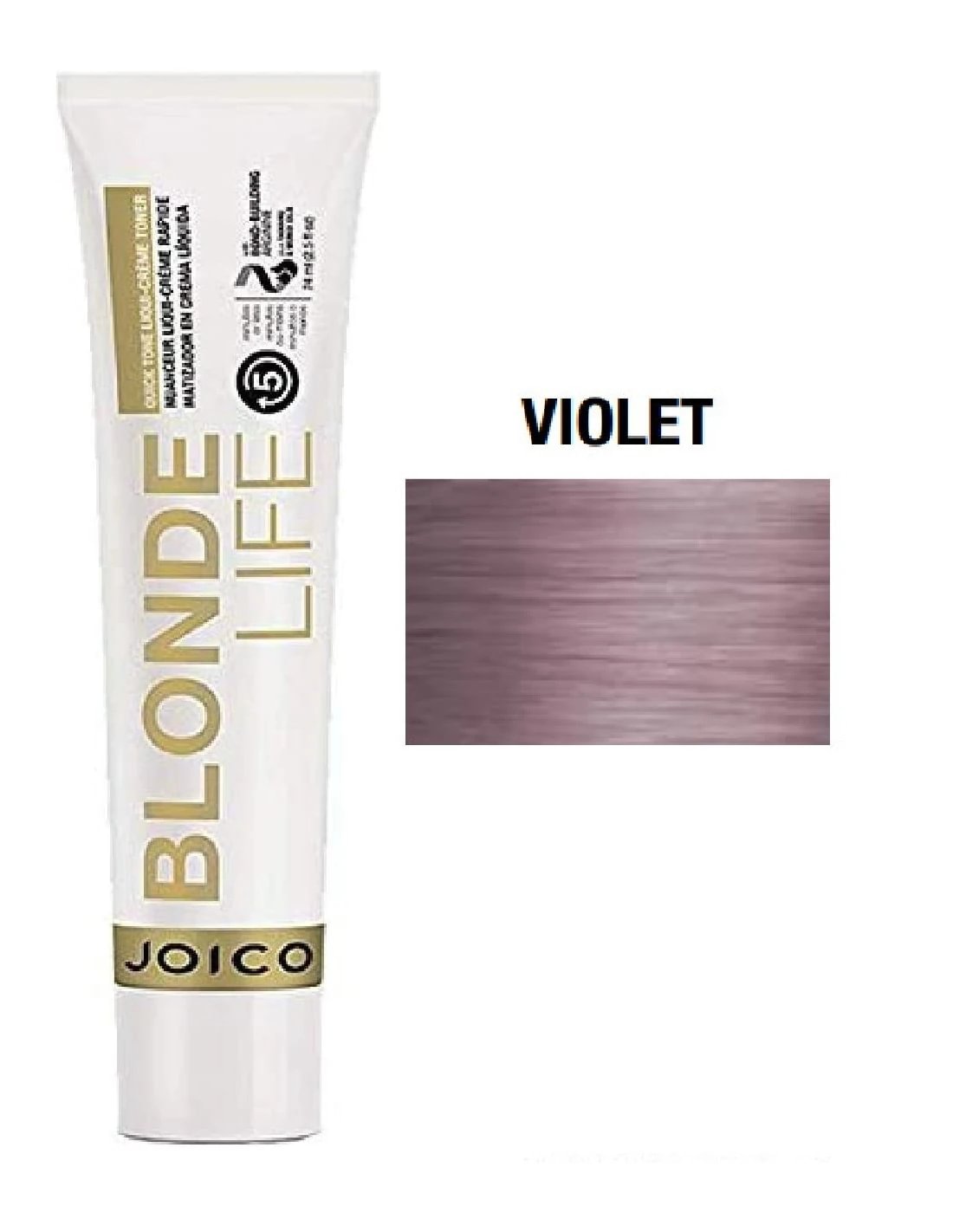 Joico Blonde Life Creme Toner Violet plaukų dažai 74 ml