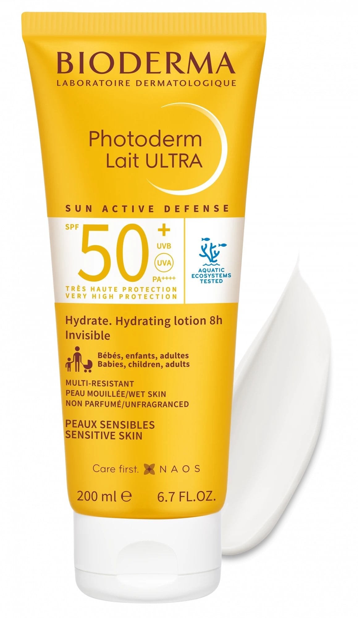 Bioderma Photoderm Lait Ultra 50+ Moisturising apsauginis kūno losjonas 200 ml