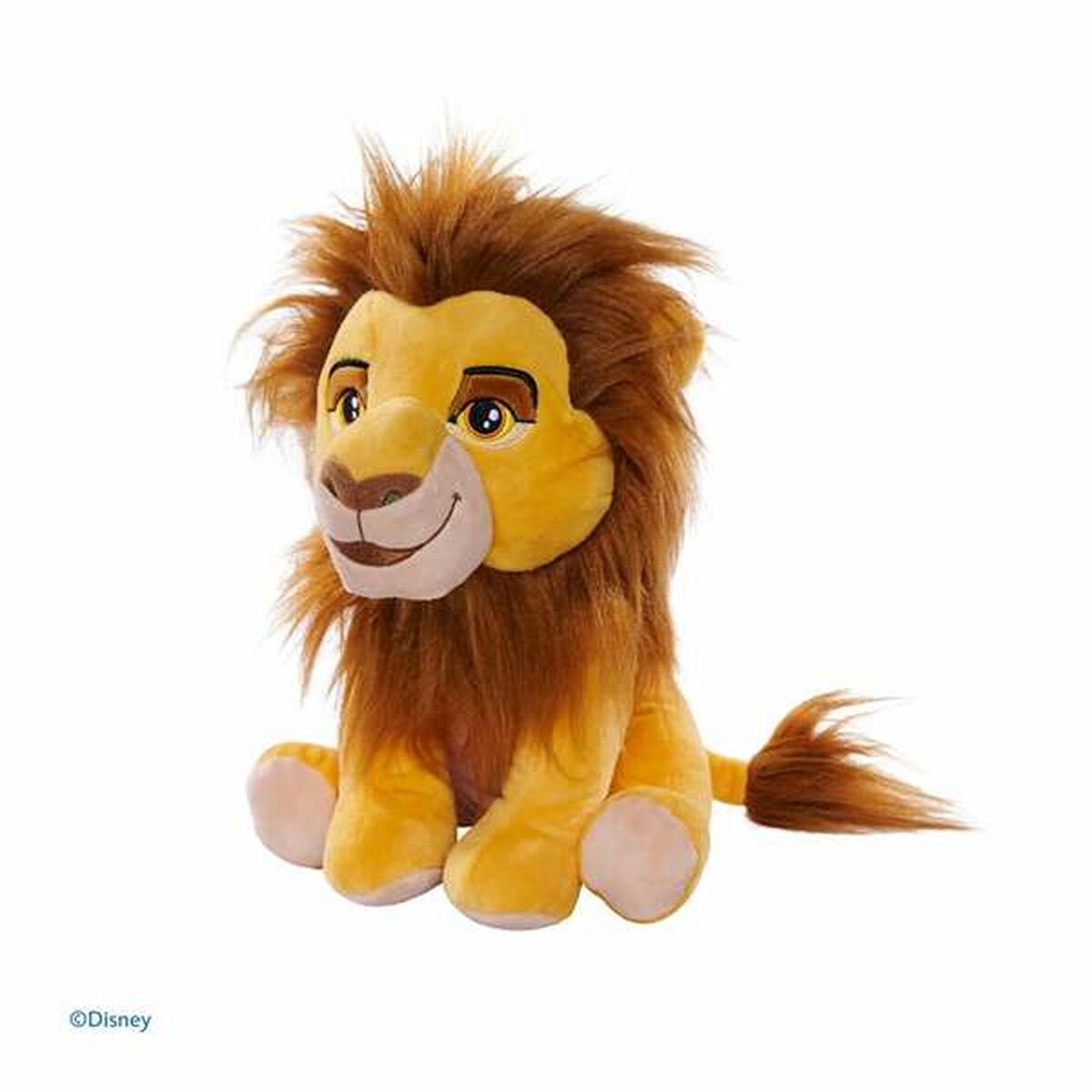 Pūkuotas žaislas The Lion King Mufasa 25 cm Ruda