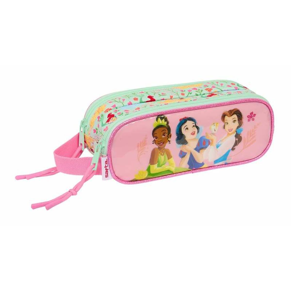 Dvigubas penalas Disney Princess Bloom 21 x 8 x 6 cm