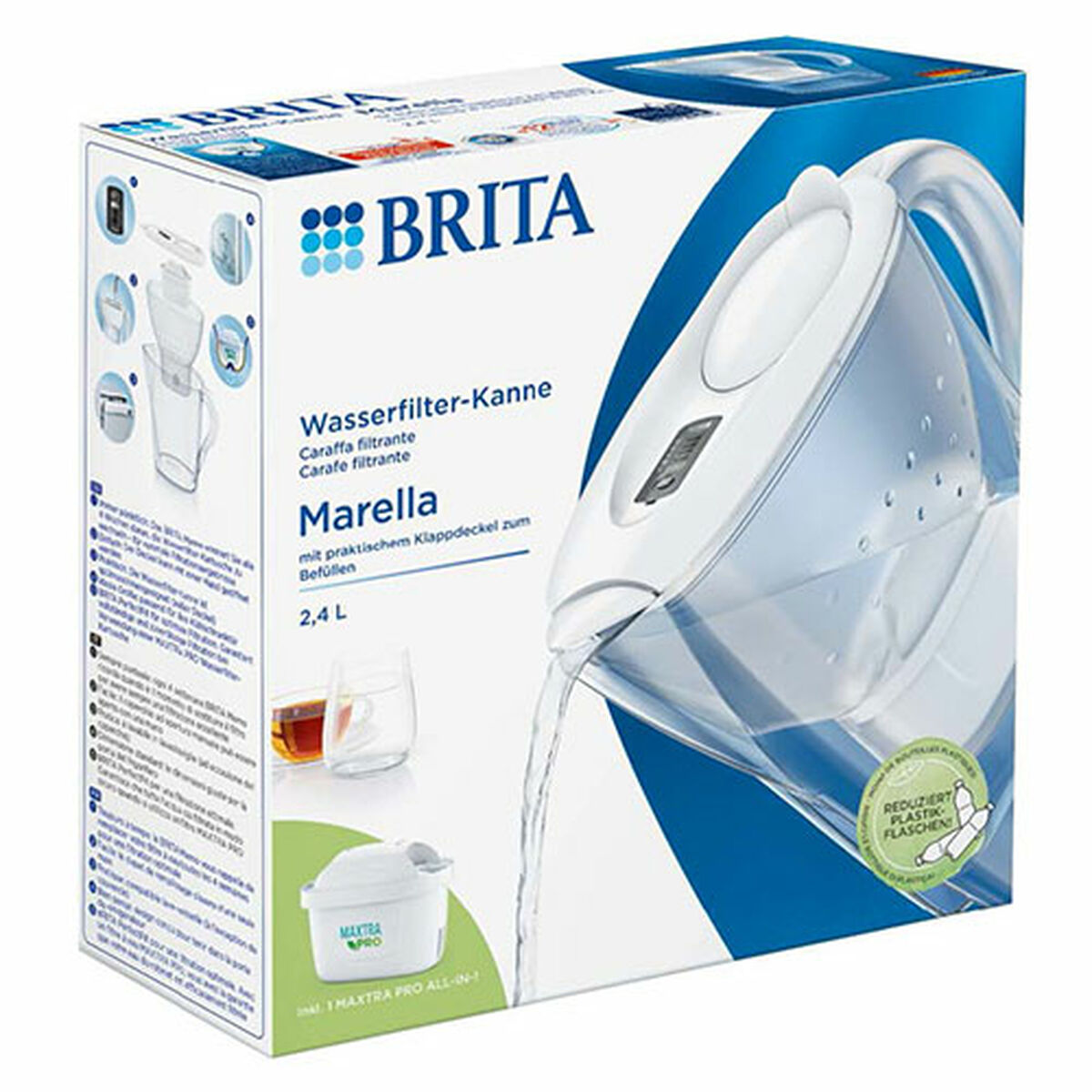 Puodelis-filtras Brita Maxtra Pro Skaidrus 2,4 L 1,4 L