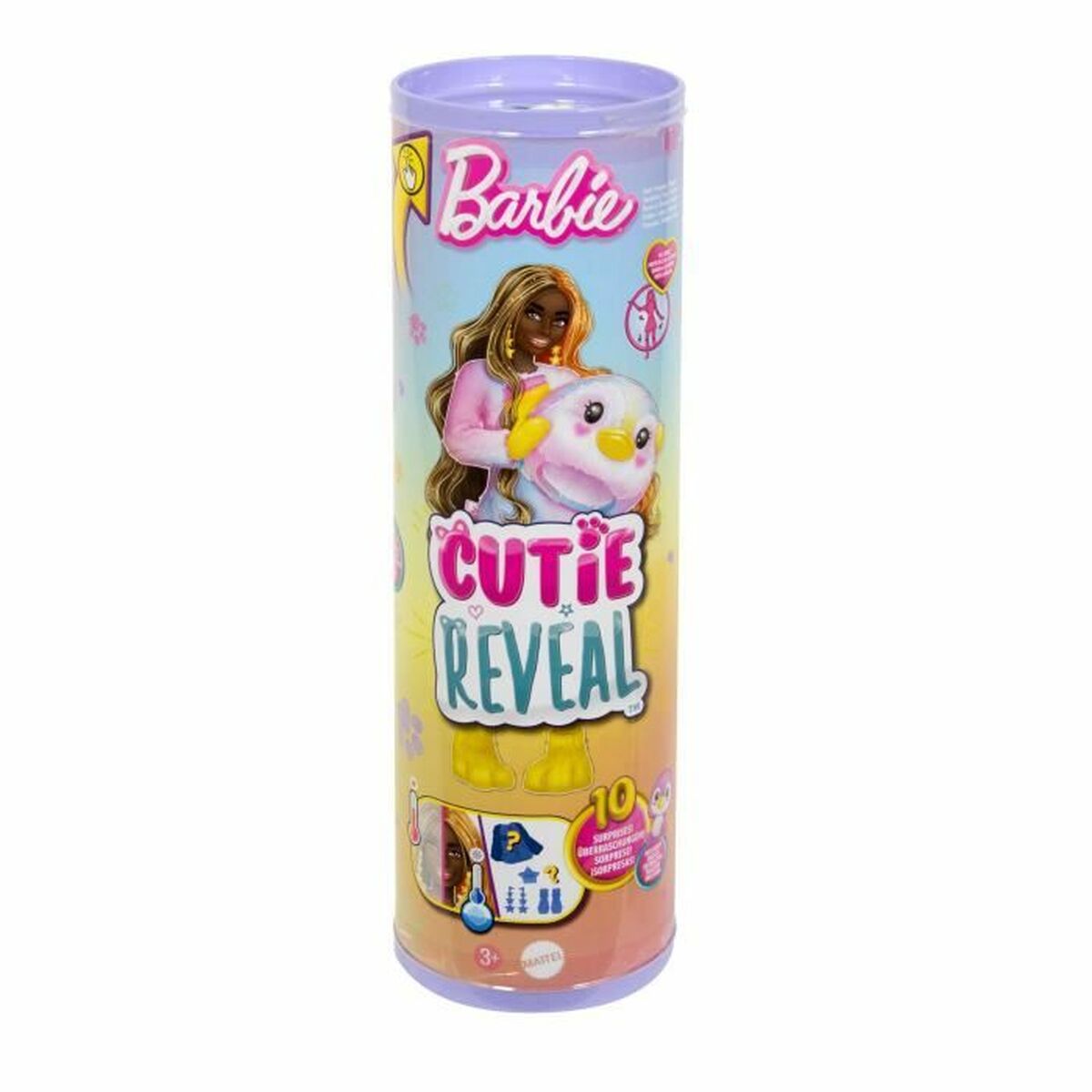 Lėlė kūdikis su priedais Barbie Colorful Dream Penguin Doll