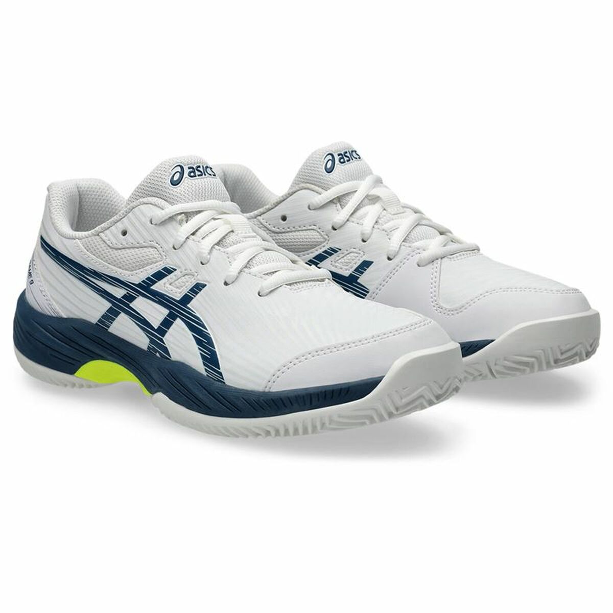 Vaikiški teniso bateliai Asics Gel-Game 9 Gs Clay/Oc Balta