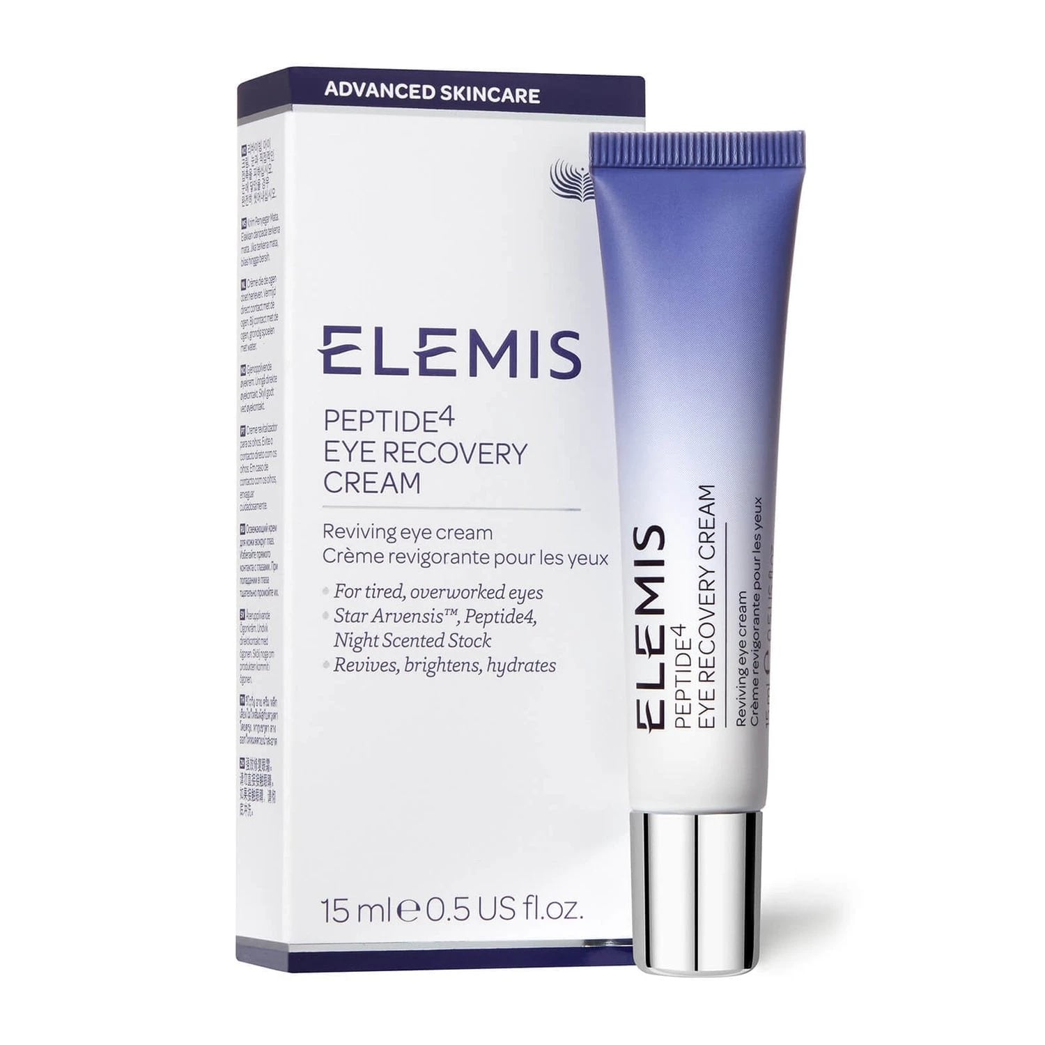 Elemis Peptide4 Recovery paakių kremas 15ml