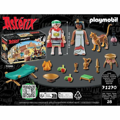 Playset Playmobil 71270 - Asterix: César and Cleopatra 28 Dalys