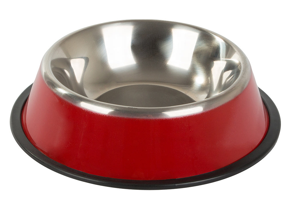 Metal anti-slip dog bowl 150ml