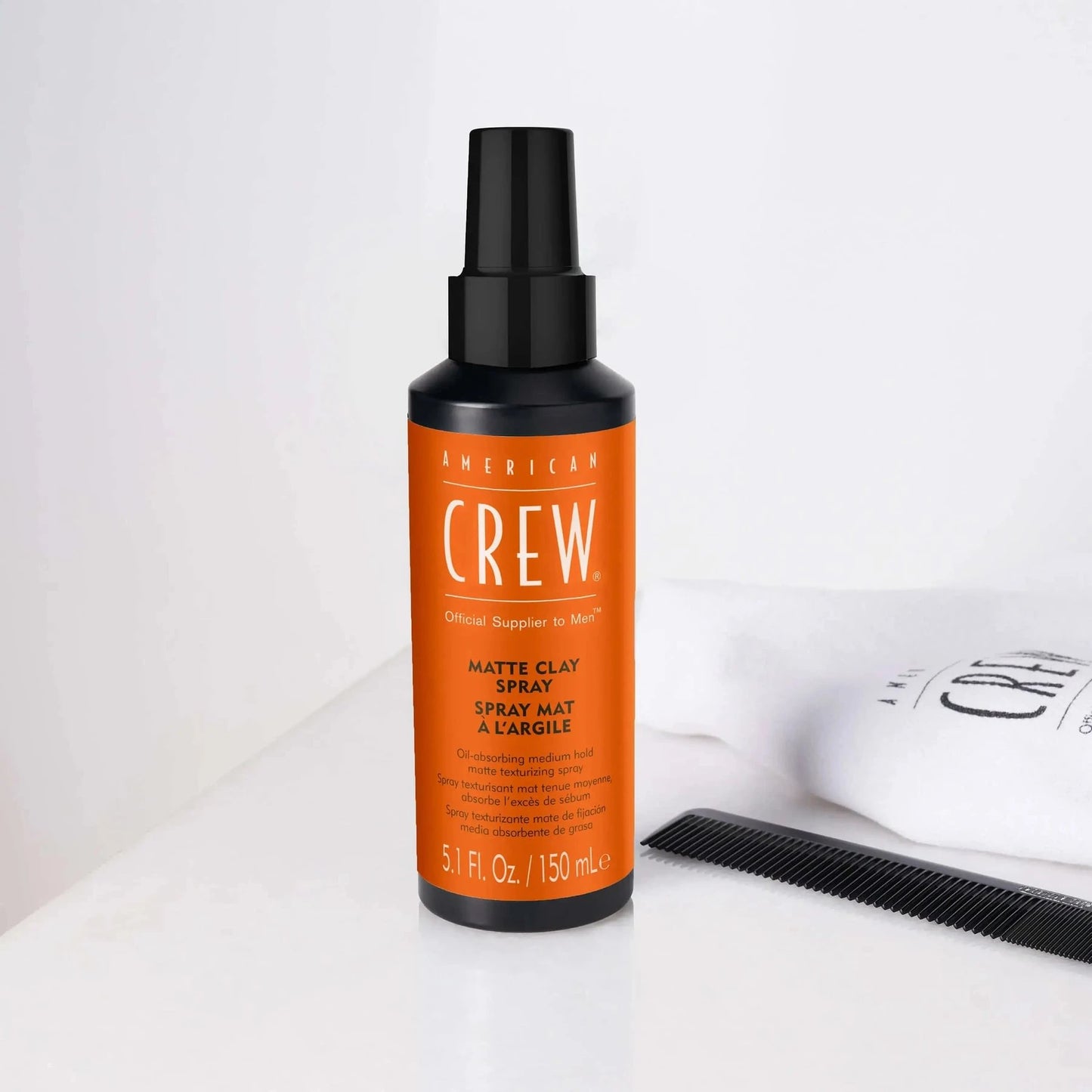 American Crew Matte Clay Spray purškiama plaukų formavimo priemonė 150 ml