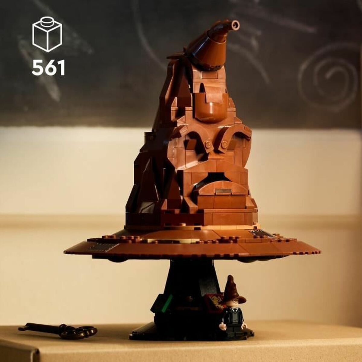 Statybos rinkinys Lego Harry Potter 76429 The Sorting Hat that Talks Spalvotas