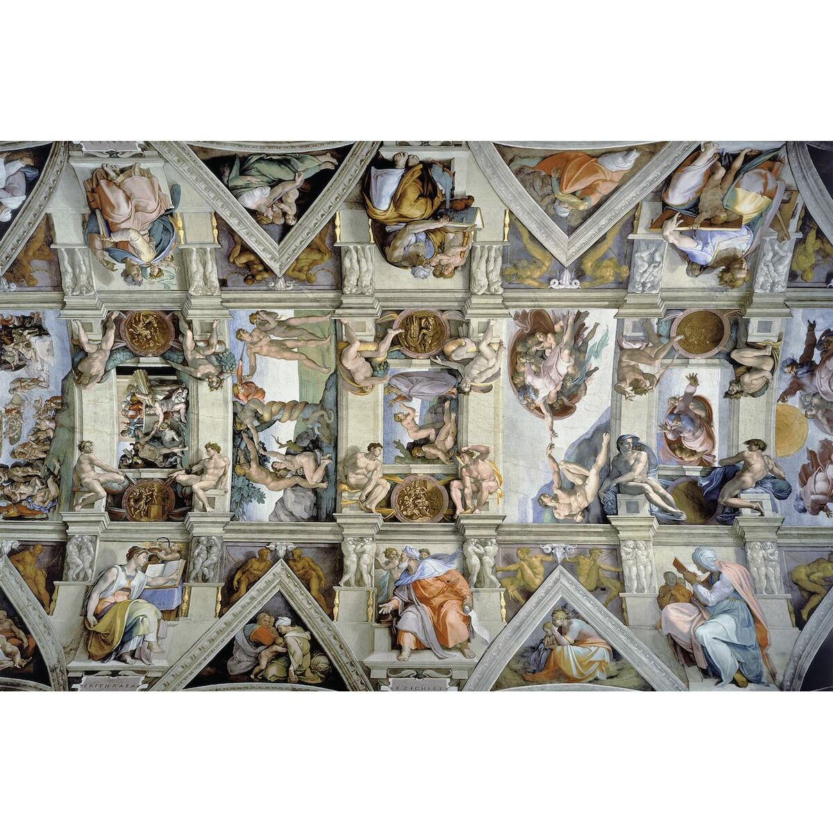 Dėlionė Ravensburger 17429 The Sistine Chapel - Michelangelo 5000 Dalys