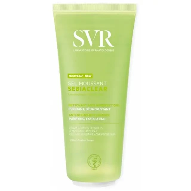 SVR Nouveau-New gelio putos Sebiaclear 200 ml