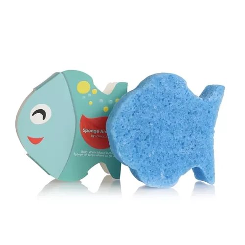 Spongelle Animal Kids Sponge Fish kempinė 70 g