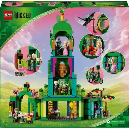 Statybos rinkinys Lego Wicked 75684 Welcome to Emerald City 945 Dalys